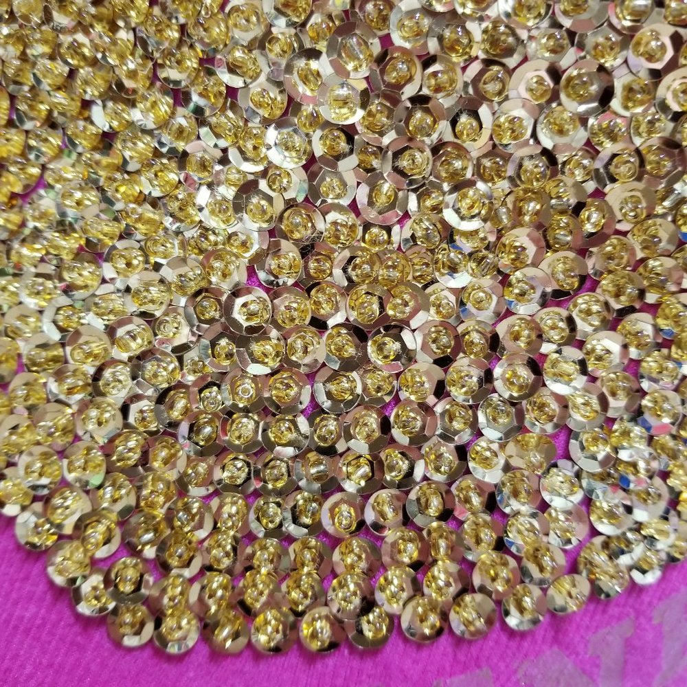 Victoria's Secret PINK top XS beaded sequin bling bedazzled heart ribbed tank - Picture 8 of 10
